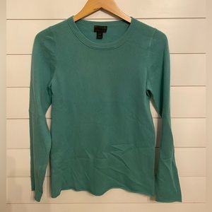 Pure cashmere emerald sweater- like wearing a hug!